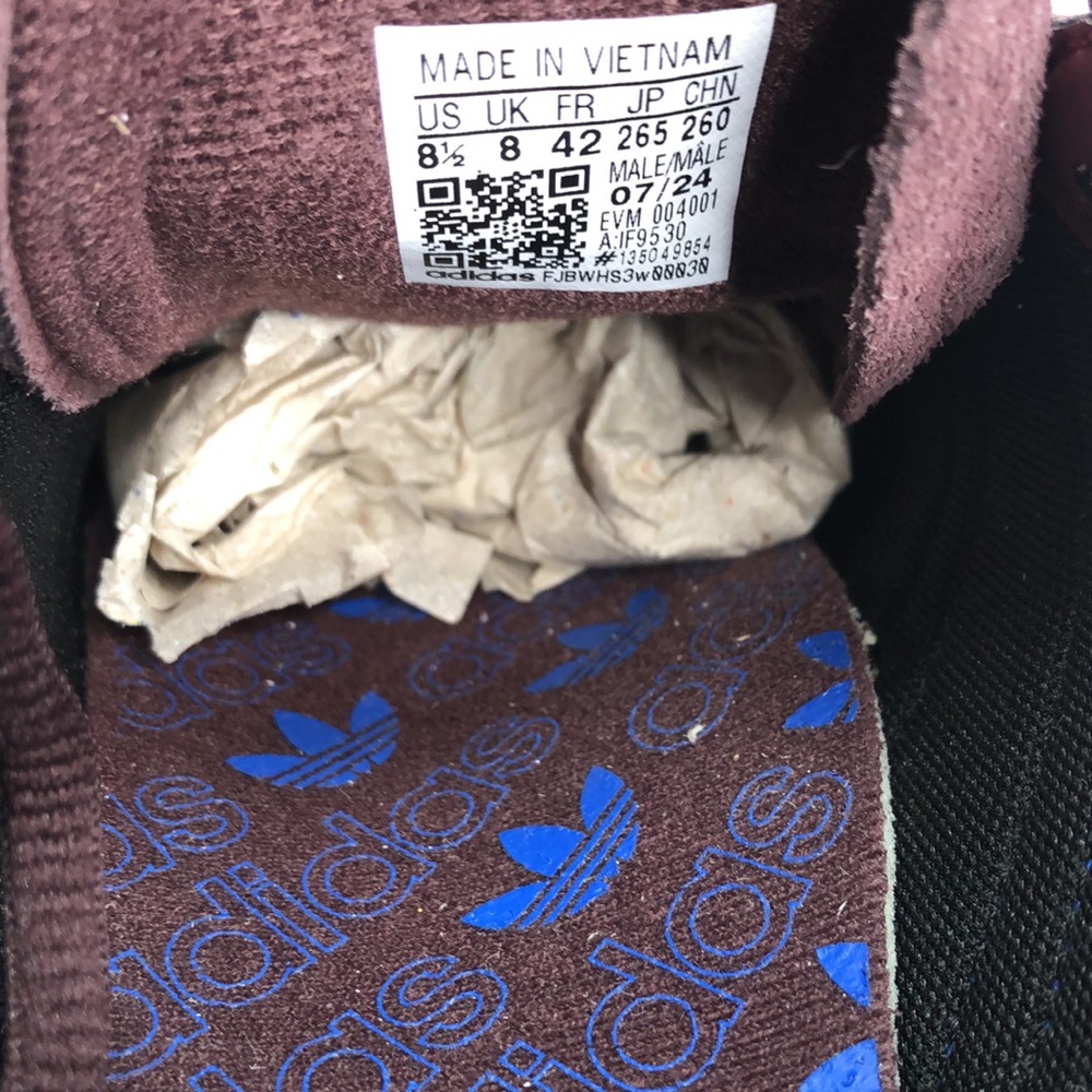 Adidas Originals Mens Handball Spezial IF9530 Classic Sneakers - Size 8.5 - Picture 3 of 16